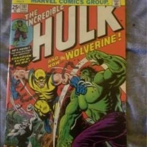 Comic 1974 the Incredible Hulk 181